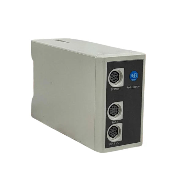 Módulo Allen-Bradley 1203-SG2 para comunicação entre controladores e dispositivos de rede industrial.