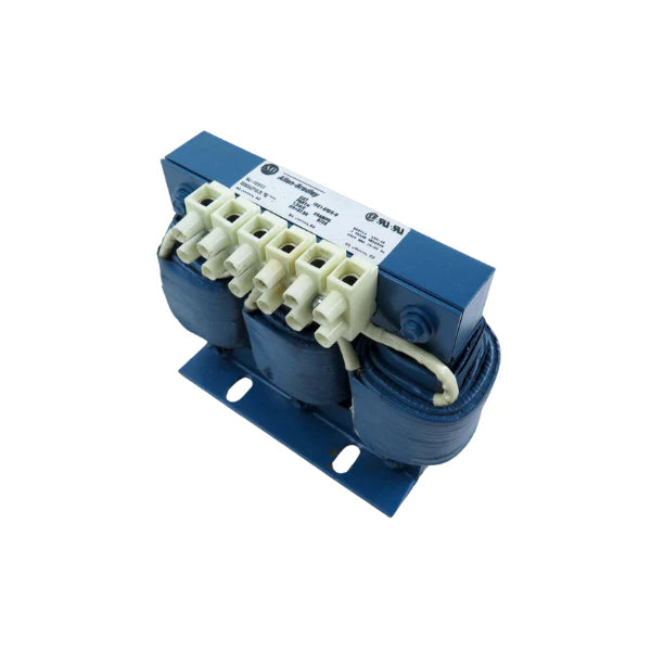 Reator de linha Allen-Bradley 1321-3R25-B, 25A, mitigação de harmônicos, proteção de tensão e construção robusta.