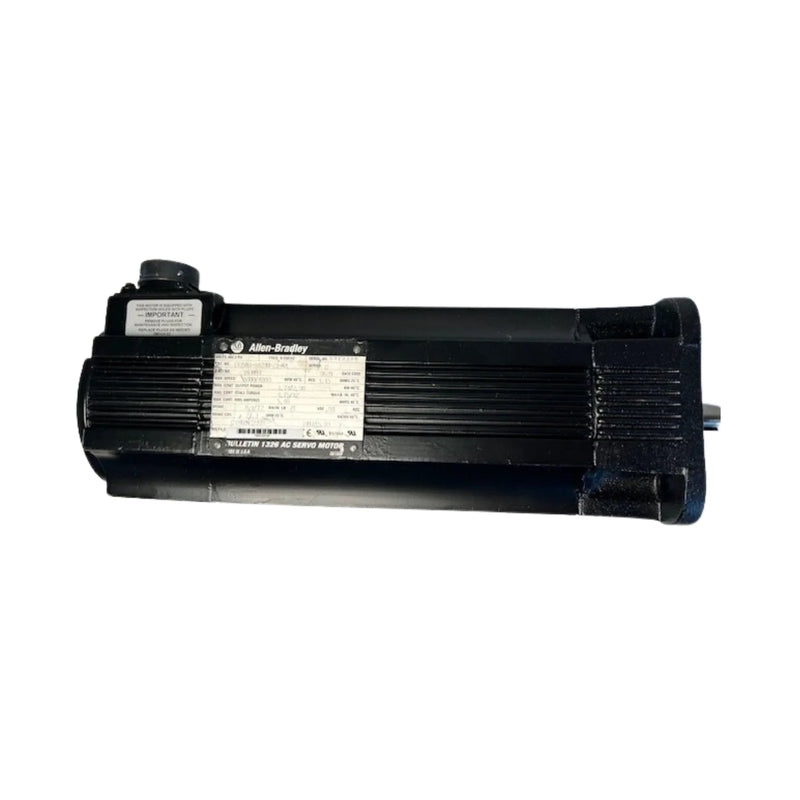 Motor servo Allen-Bradley 1326AB-B420H-21, 5.1 Nm, 6000 RPM, IP65, compatível com drives Kinetix e Ultra3000