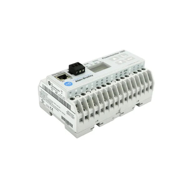 Módulo Ethernet Allen-Bradley 1408-EM3A-ENT, monitoramento trifásico para sistemas de gestão de energia