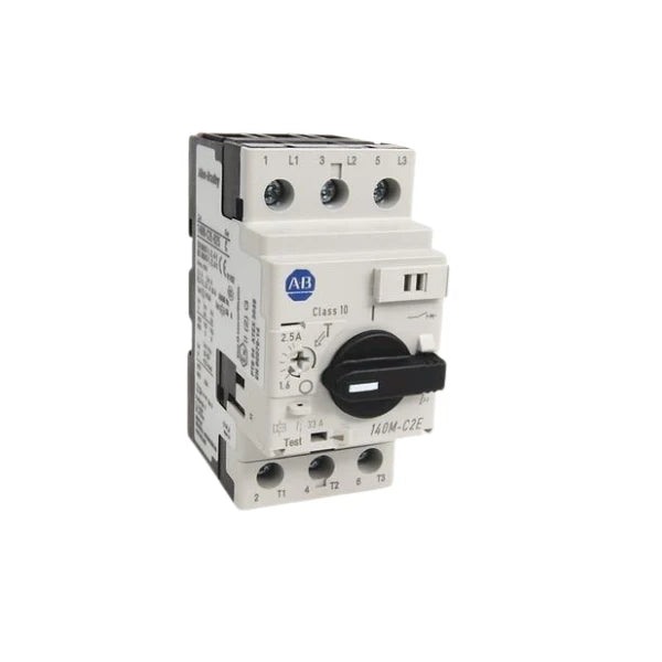 Disjuntor de Proteção de Motor Allen-Bradley 140M-C2E-B16 para proteção avançada de motores AC.