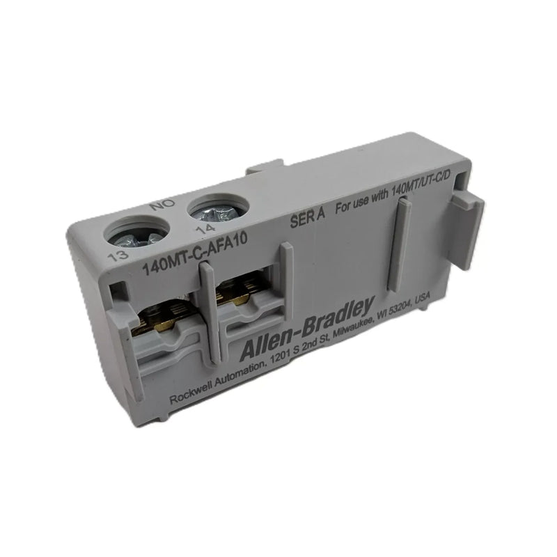 Chave seletora Allen-Bradley 800H-HR2A, 30.5mm, função mantida, botão branco, para controle industrial.