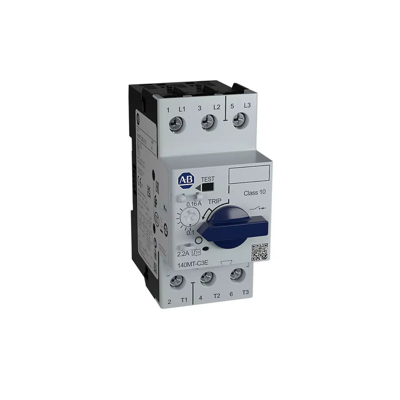 Disjuntor Miniatura Allen-Bradley 1489-M1C060, 1-polo, 6A, Curva C, ideal para circuitos industriais, caixa com 2.