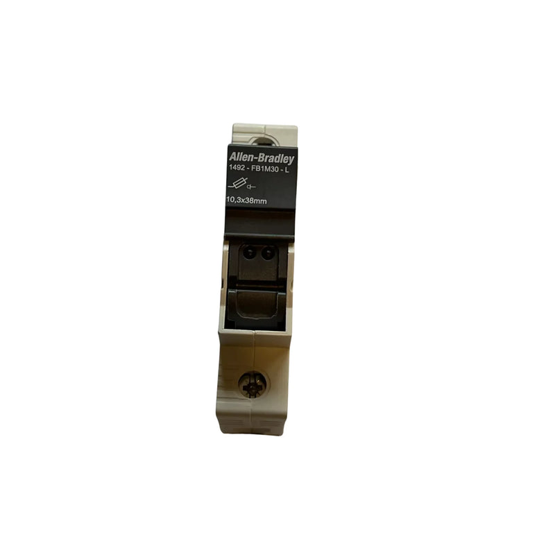 1492-FB1M30, porta-fusível de 30 A Allen-Bradley, ideal para circuitos em painéis industriais.