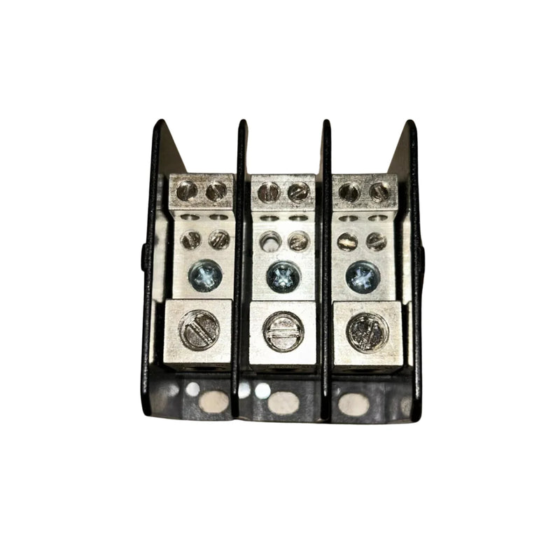 Bloco de Alimentação 1492-PDM3141 da Allen-Bradley, configuração 3 polos, suporta até 115A, construção alumínio.