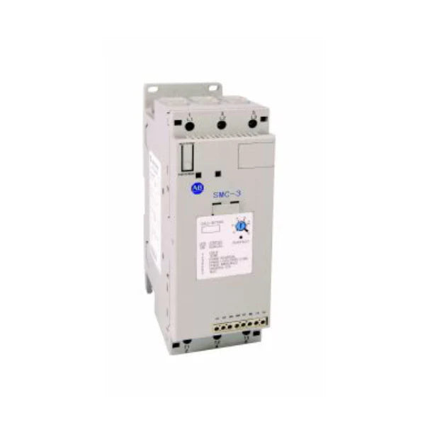 Soft starter Allen-Bradley 150-C43NBD, trifásico, 43A, 480V, eficiente para motores industriais.