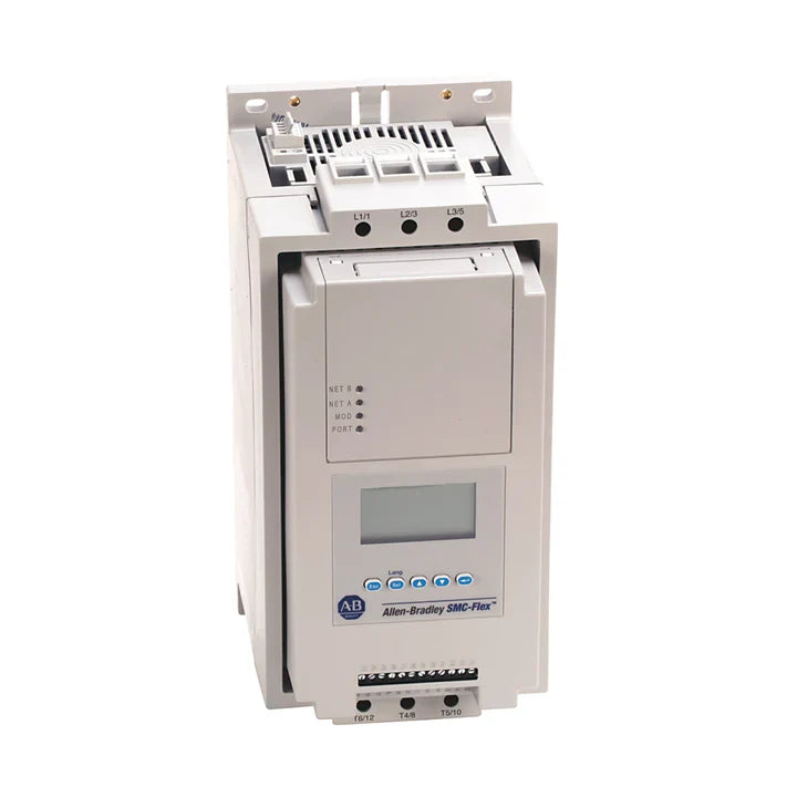 Controlador Allen-Bradley 150-F43NBDB, 43A, 480V, controle de bomba, tipo aberto
