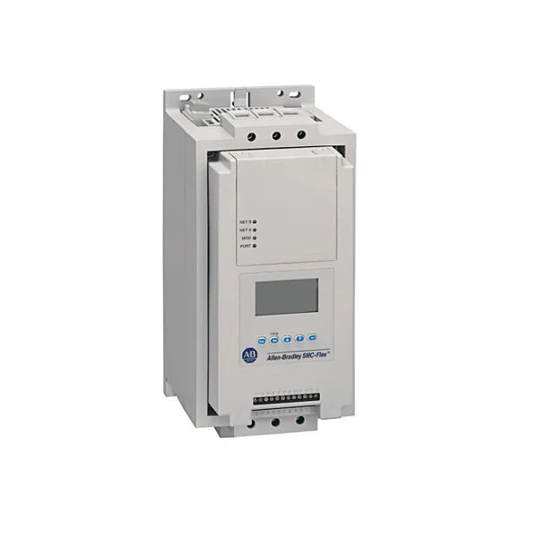 Soft starter Allen-Bradley 150-F85NBD, 85A, 480V, para partidas e proteção suaves em sistemas industriais.