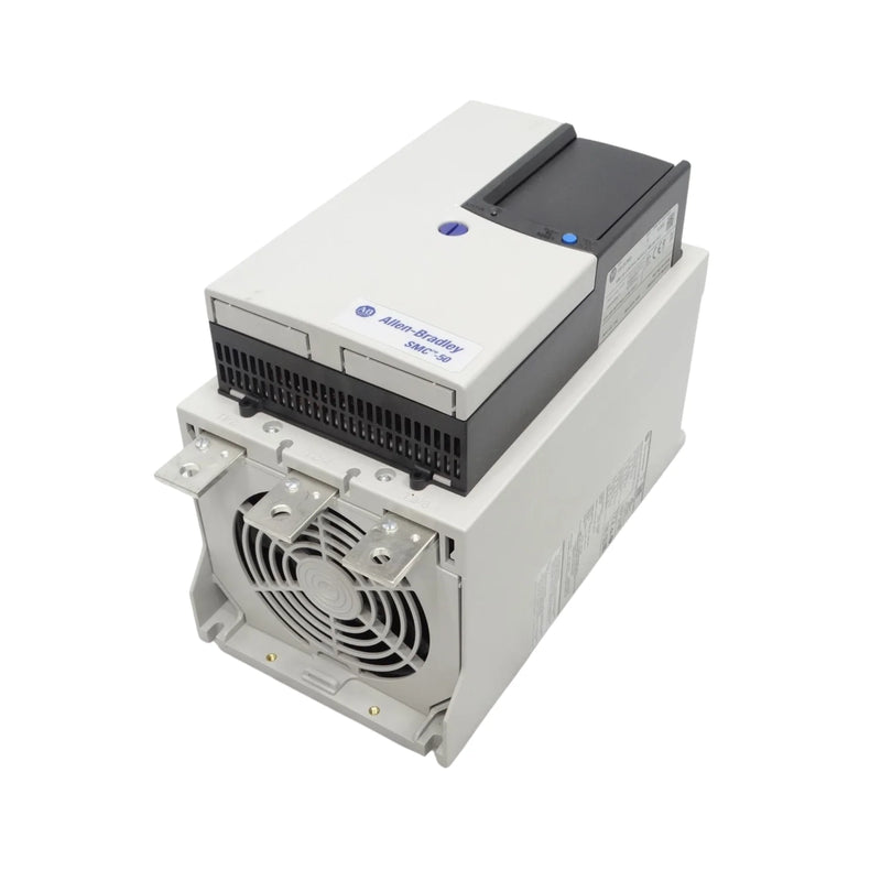 Controlador Allen-Bradley 150-SB4NBD SMC-50, 180A linha, 311A delta, 200–480V AC, tipo aberto