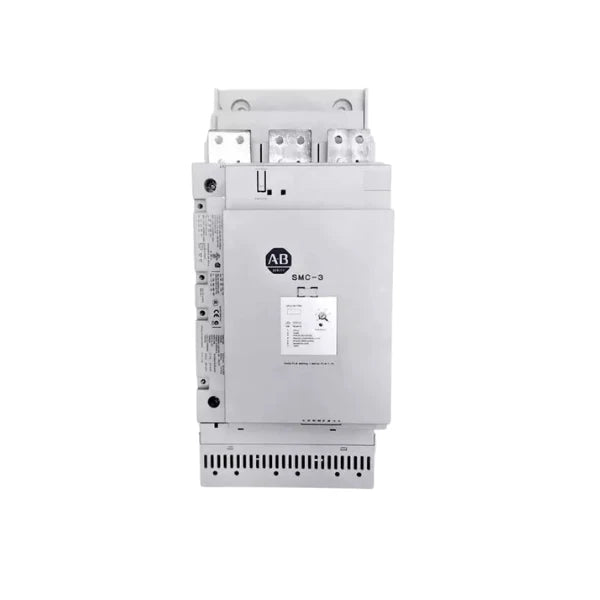 Controlador Allen-Bradley SMC-3 150-C201NBD, 201A, 480V, trifásico, motor confiável, alta potência, eficiência e proteção.