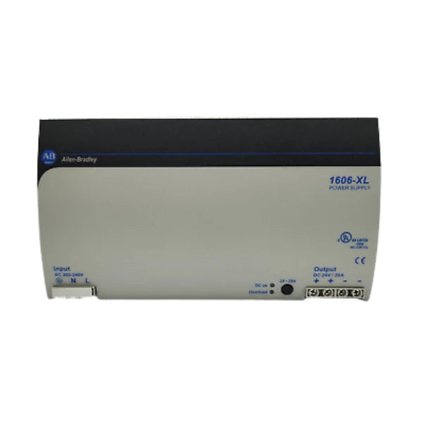 Fonte 1606-XL480E, 480W, 24V DC para automação industrial e controle com energia confiável.