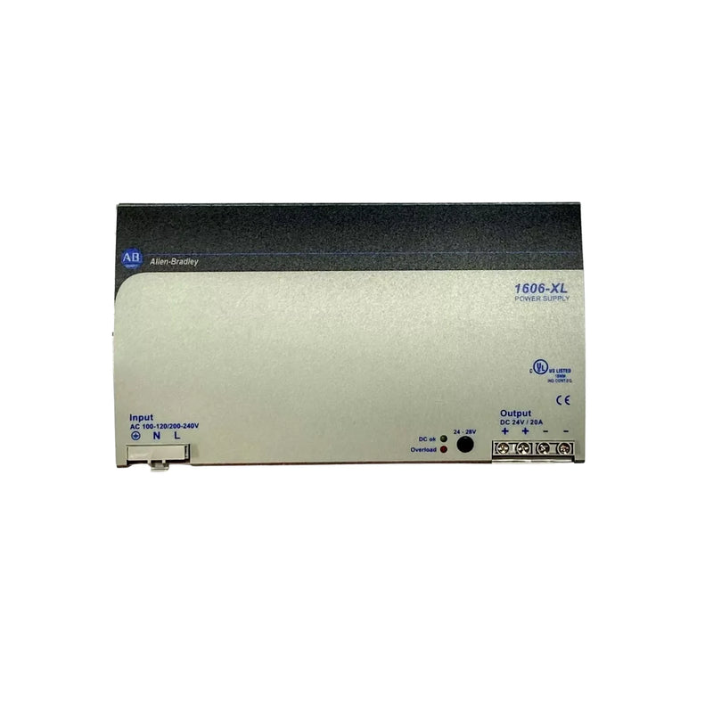 Fonte Allen-Bradley 1606-XL480EP, 480W, tensão ajustável 24-28V DC, compatível com padrões globais