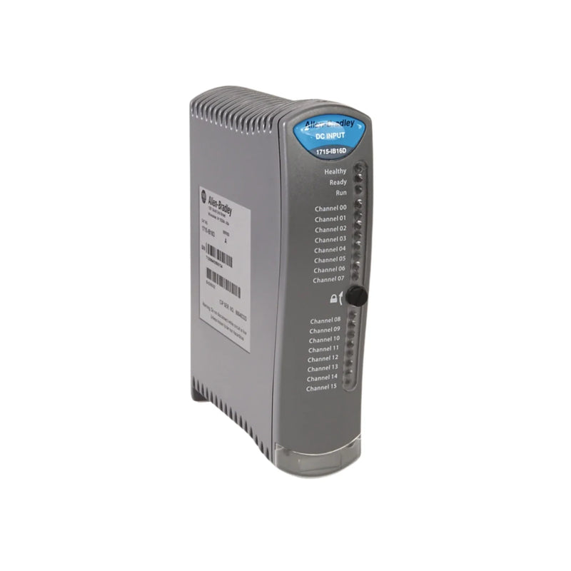 1715-IB16D, módulo de entrada digital Allen-Bradley para I/O distribuídos, ideal para automação industrial.