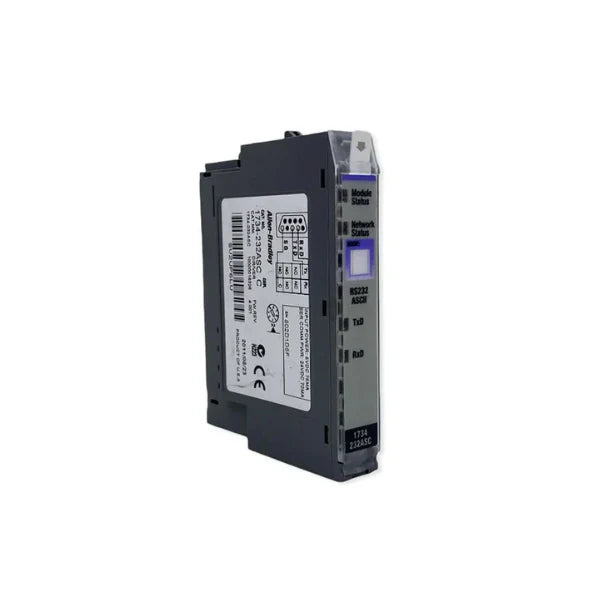 Módulo POINT I/O 1734-232ASC, interface RS-232, alimentado por 10-28V DC, para sistemas ControlLogix.