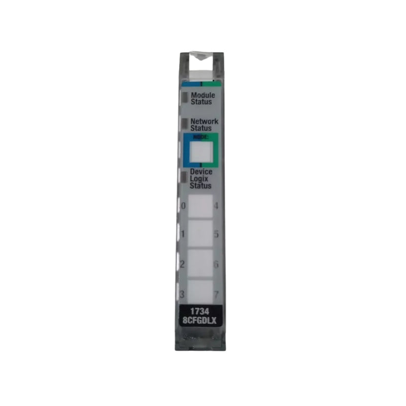Módulo 1734-8CFGDLX da Allen-Bradley com 8 pontos de I/O autoconfiguráveis e tecnologia DeviceLogix para automação