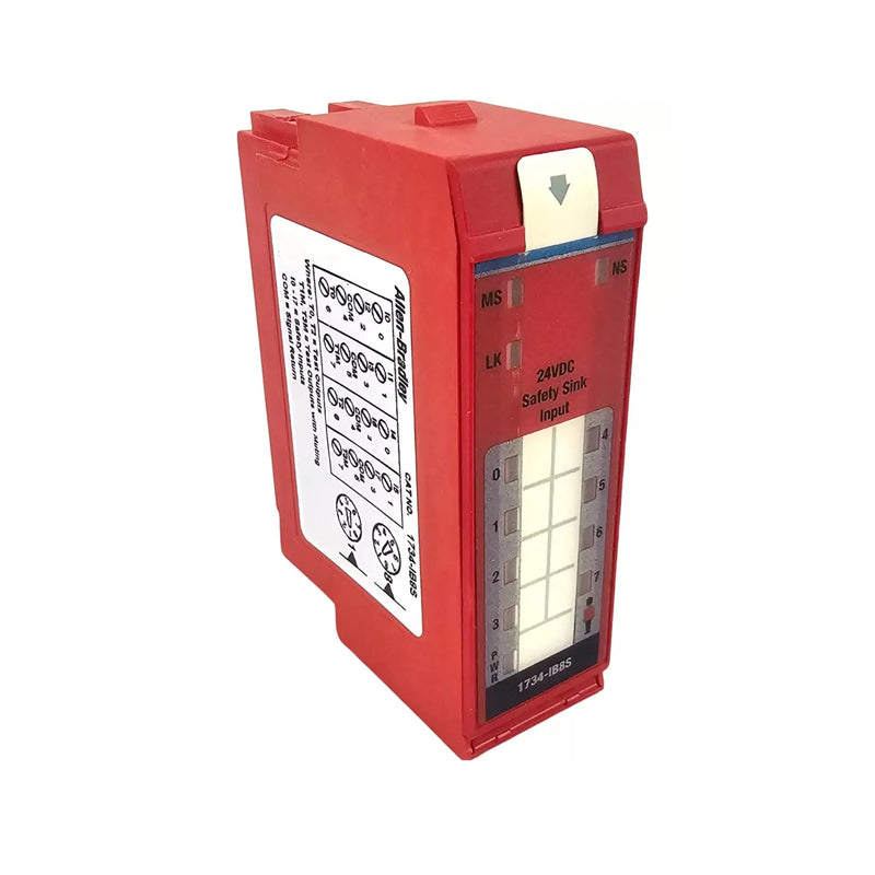 Módulo de segurança Allen-Bradley 1734-IN8S2, 8 canais, POINT I/O, ideal para aplicações de segurança avançada.