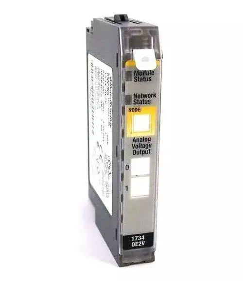 Módulo Allen-Bradley 1734-OE2V para saída de tensão precisa em sistemas POINT I/O.