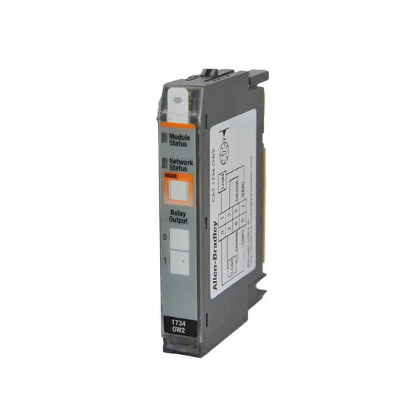 Módulo de Saída 1734-OW2 da Allen-Bradley: controle de 2 canais para automação industrial com alto desempenho e confiabilidade.