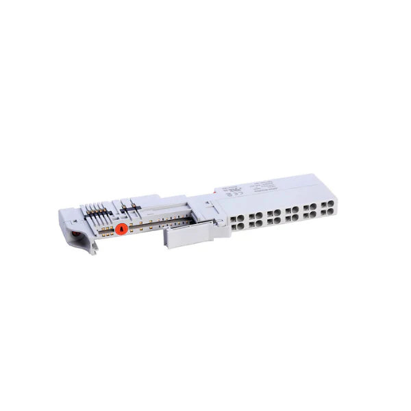 Bloco terminal Allen-Bradley 1734-TOP3 para conexões seguras em sistemas de automação e controle industrial.