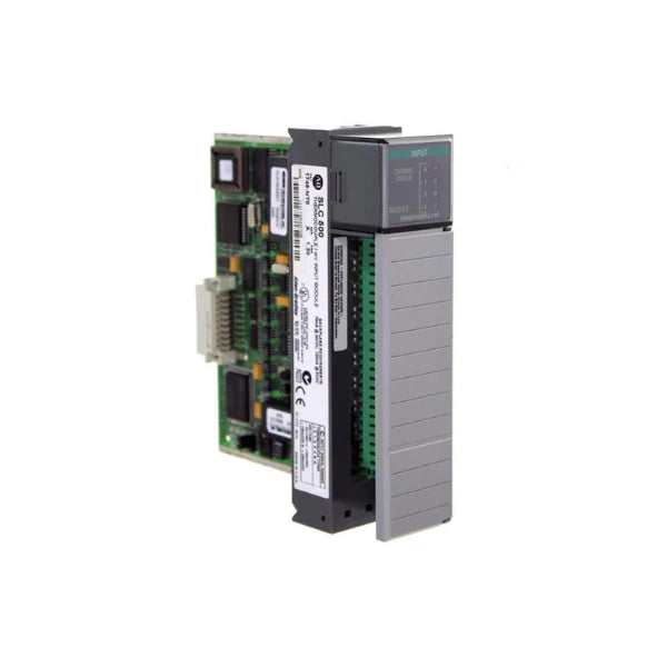 Módulo de entrada de termopar Allen-Bradley 1746-NT8, 8 canais para controle de temperatura preciso em automação industrial.