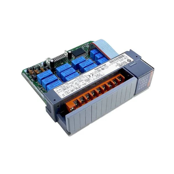 Módulo saída relé Allen-Bradley 1746-OW16 SLC 500, 16 pontos, 120V AC para automação industrial.