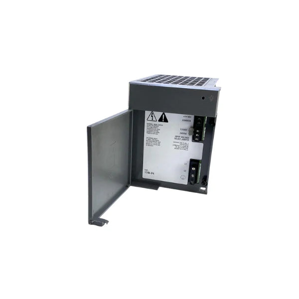 Fonte Allen-Bradley 1746-P4, série SLC 500, entrada 24V DC, montagem compacta de chassi para sistemas PLC.