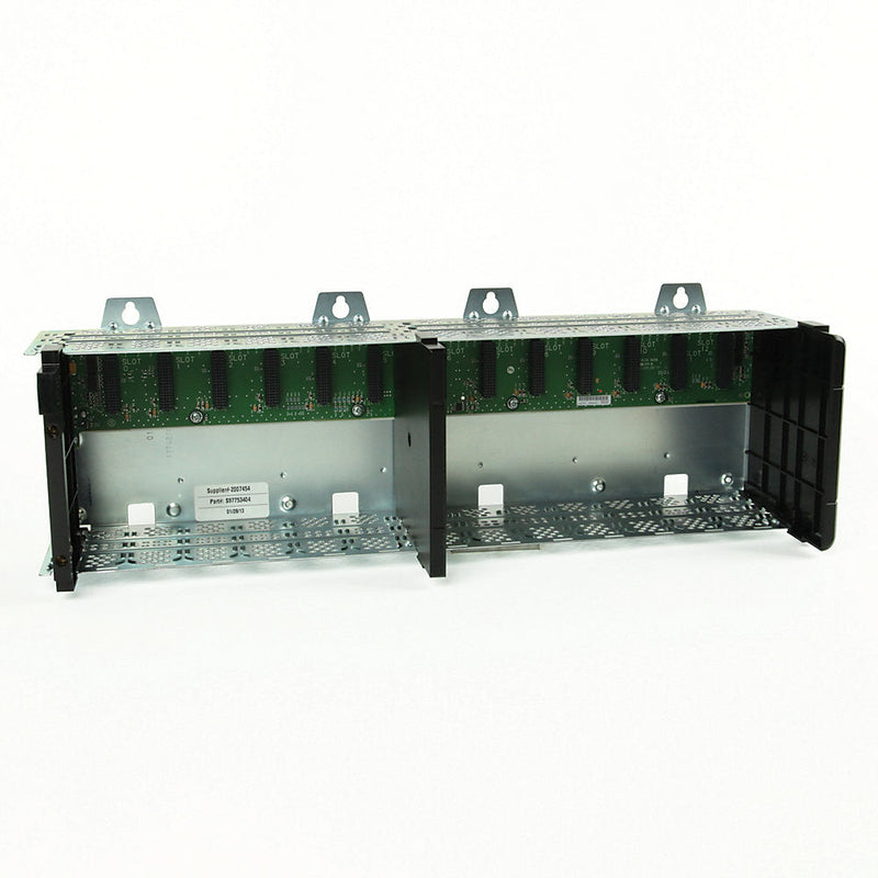 Chassi Allen-Bradley 1756-A13, 13-slot, para grandes sistemas de controle industrial.