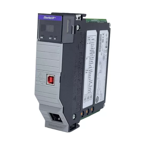 Módulo Ethernet/IP Allen Bradley 1756-EN2T para comunicação rápida e confiável em sistemas automáticos ControlLogix.