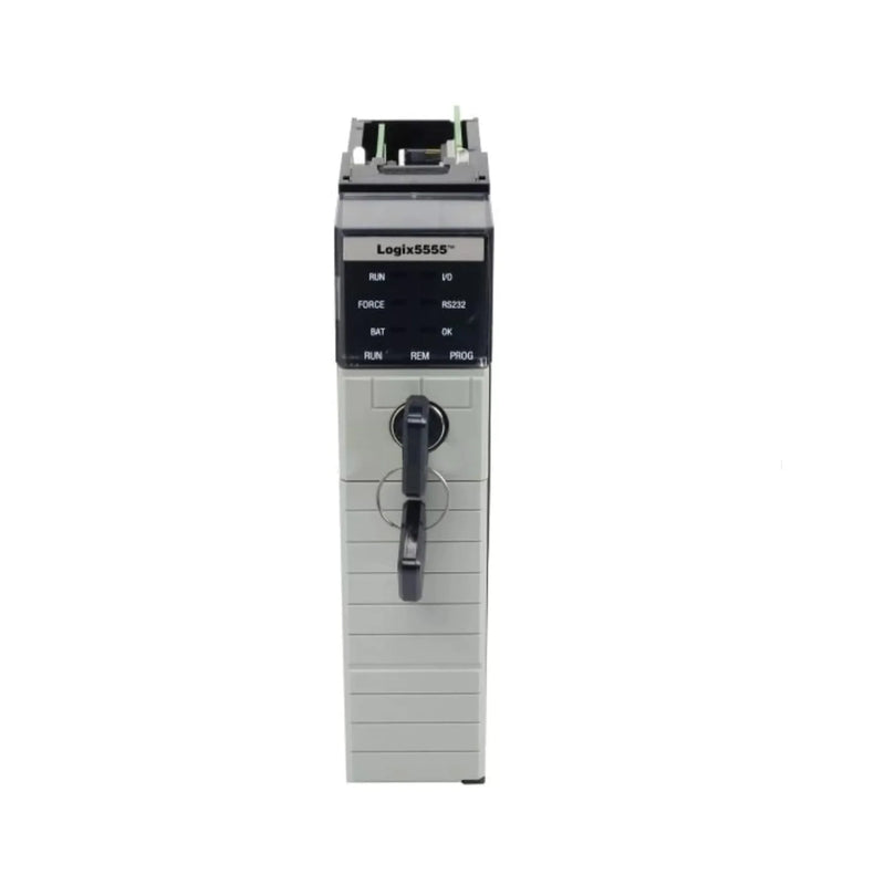 Controlador 1756-L55M12 Allen-Bradley, 750KB memória, ideal para automação industrial complexa.