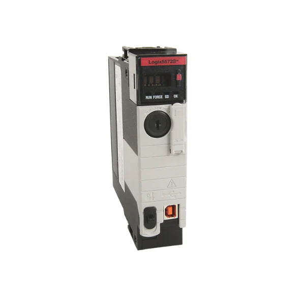 Processador Allen-Bradley 1756-L72S, 4MB padrão, 2MB segurança, automação industrial de alta segurança.