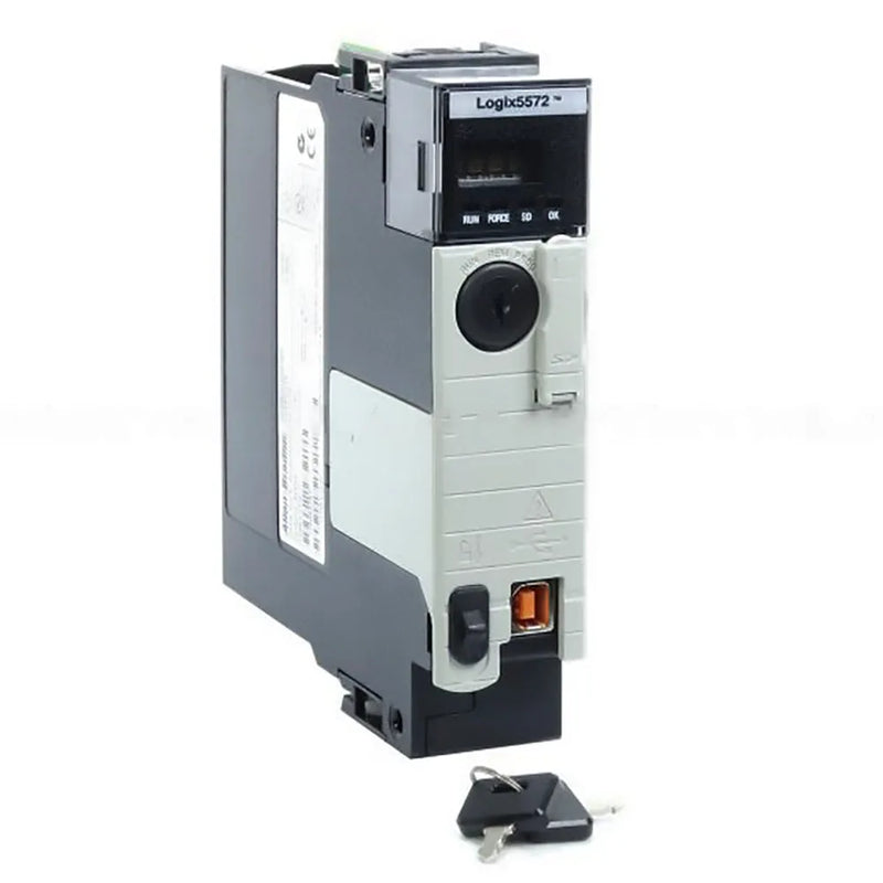 Processador Allen-Bradley 1756-L72 para automação industrial avançada e exigente.