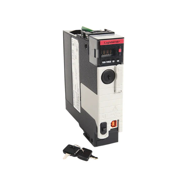 Controlador Allen-Bradley 1756-L73SK GuardLogix, 8MB, SIL 3, segurança e controle em automação industrial.