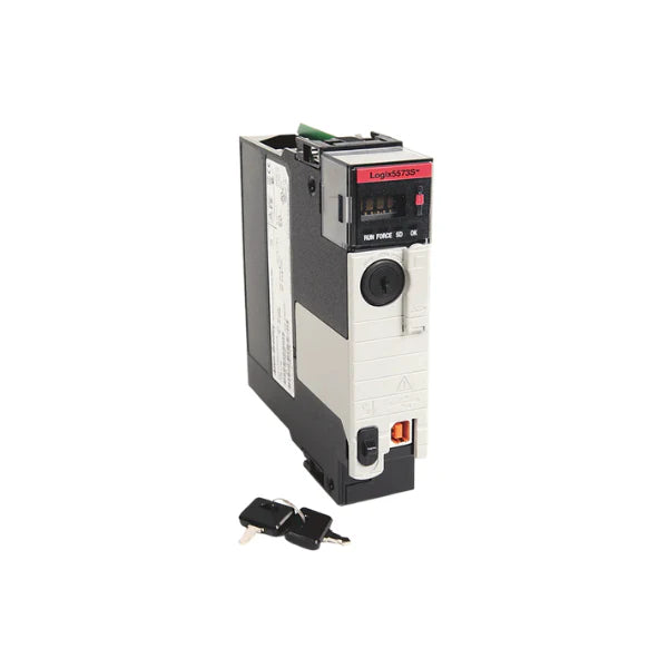 Controlador de segurança Allen-Bradley 1756-L73S, 8MB, SIL 3, PLe, PLC de segurança de alto desempenho