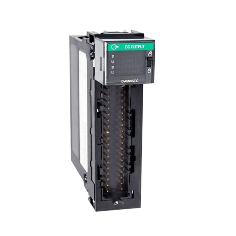 Módulo de saída DC Allen-Bradley 1756-OB16D, 16 pontos, 19–30V DC, com diagnósticos. Para sistemas ControlLogix.