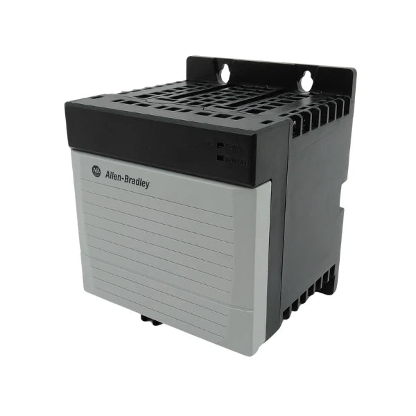 Fonte de alimentação Allen-Bradley 1756-PA75R, 75W redundante, entrada 120/240V CA, compatível com chassis ControlLogix.