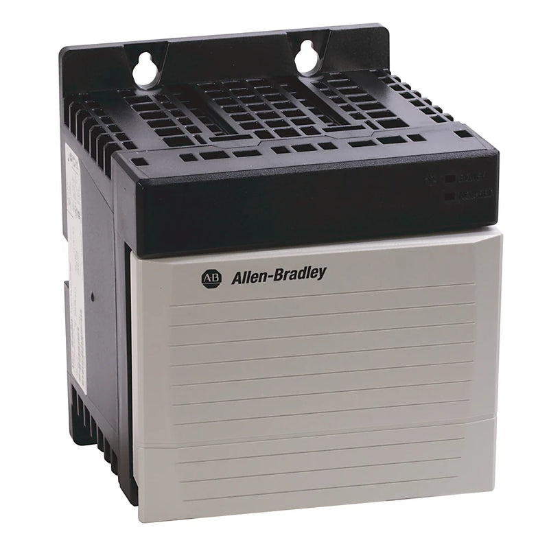 Fonte redundante Allen-Bradley 1756-PB75R, 75W, entrada DC 18–32V, compatível com ControlLogix, alta confiabilidade industrial.