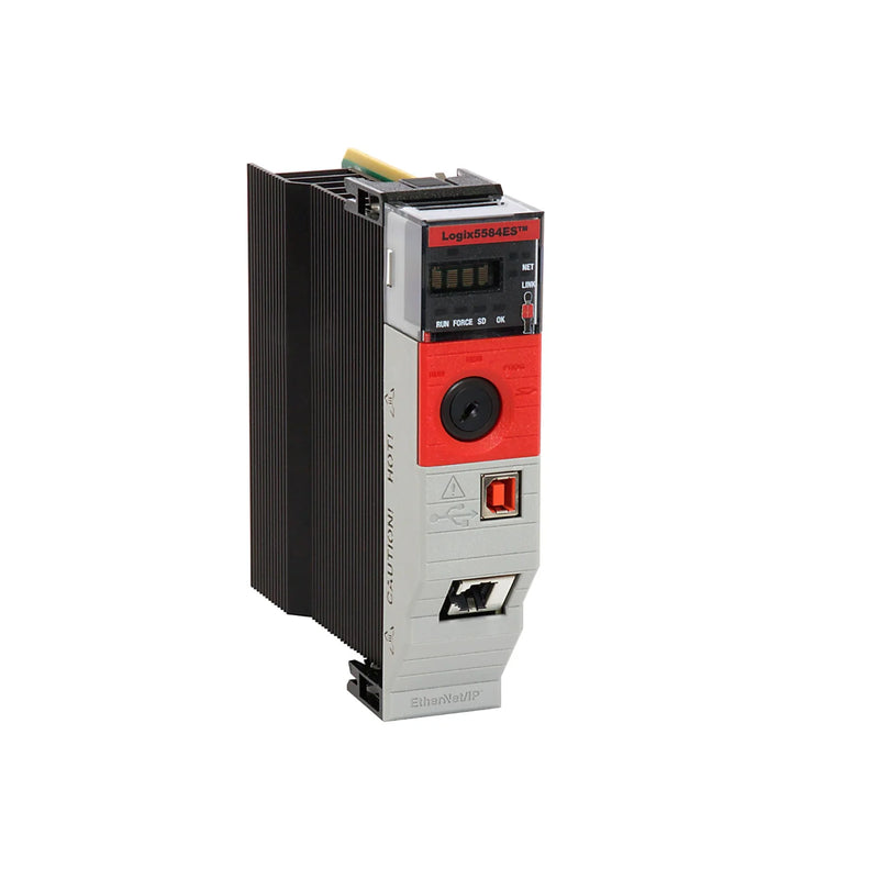 Controlador Allen-Bradley 1756-L82ESK, controlador PLC com alta segurança para sistemas de automação.