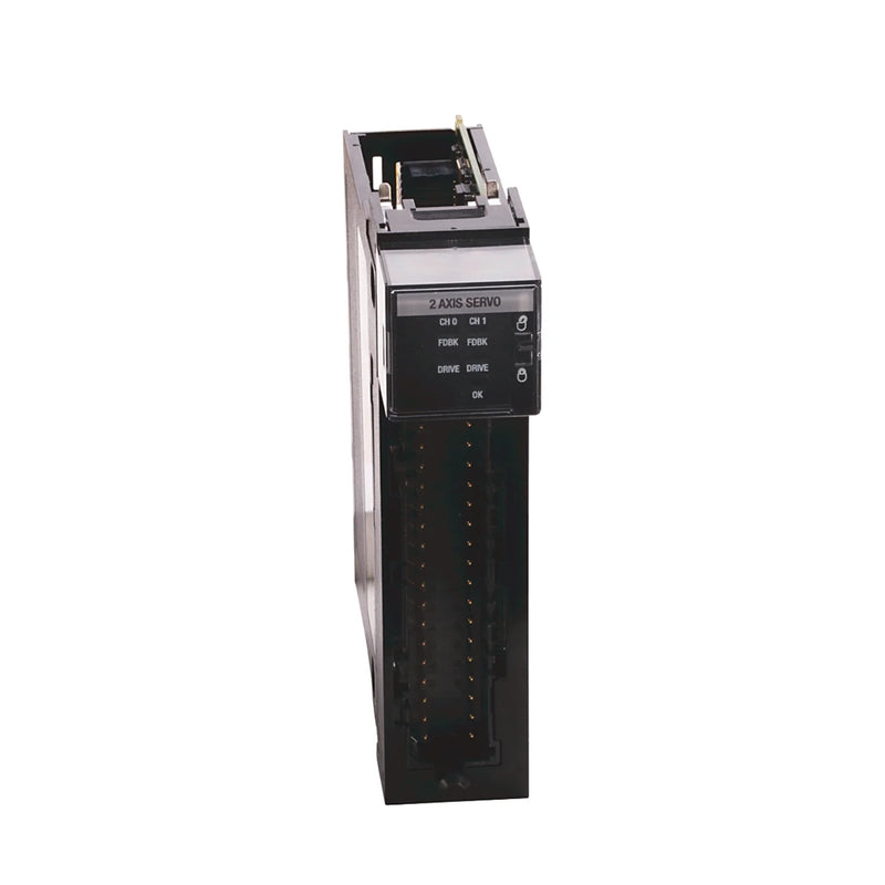 Módulo Servo Allen-Bradley 1756-M02AS para controle de movimento industrial de precisão.
