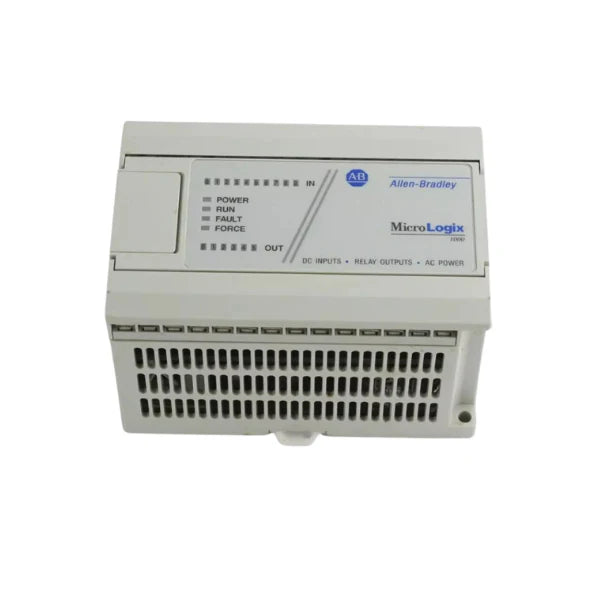 Controlador Allen-Bradley 1761-L16BWA da linha MicroLogix 1000 com 16 pontos de I/O integrado