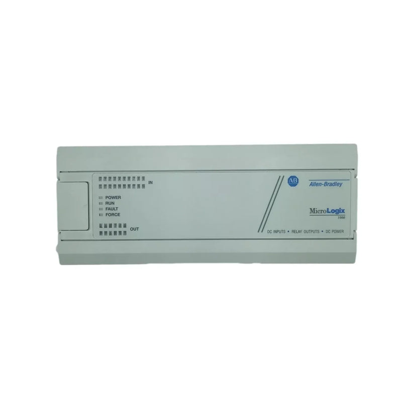 Controlador lógico programável Allen-Bradley 1761-L32BWB, compacto com 20 entradas 24V DC e 12 saídas de relé.