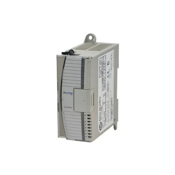 Módulo de saída digital Allen-Bradley 1762-OB8 para PLC MicroLogix 1200. 8 saídas, 24V DC, novo com garantia.