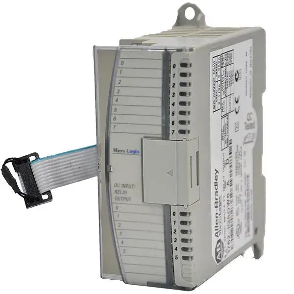 Módulo Allen-Bradley 1762-IQ8OW6, entrada digital, compatível com MicroLogix 1200, ideal para automação compacta.