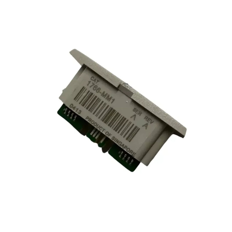 Módulo de memória Allen-Bradley 1766-MM1 para expansão de dados em controladores MicroLogix 1400.