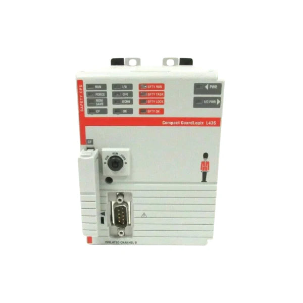 Controlador GuardLogix 1768-L43S, integração de movimento e segurança para automação industrial
