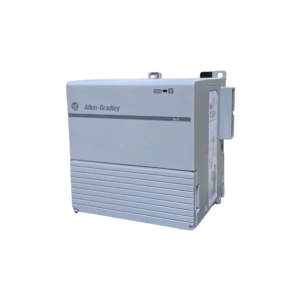Módulo de fonte de alimentação Allen-Bradley 1768-PA3, 24V DC, projeto compacto, proteção contra sobrecarga.