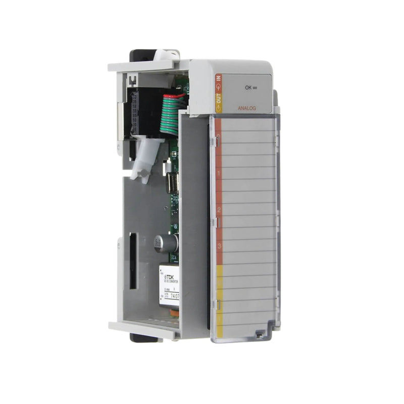 Módulo I/O analógico Allen-Bradley 1769-IF4XOF2K, 4 entradas 2 saídas, 8 bits, revestido para proteção