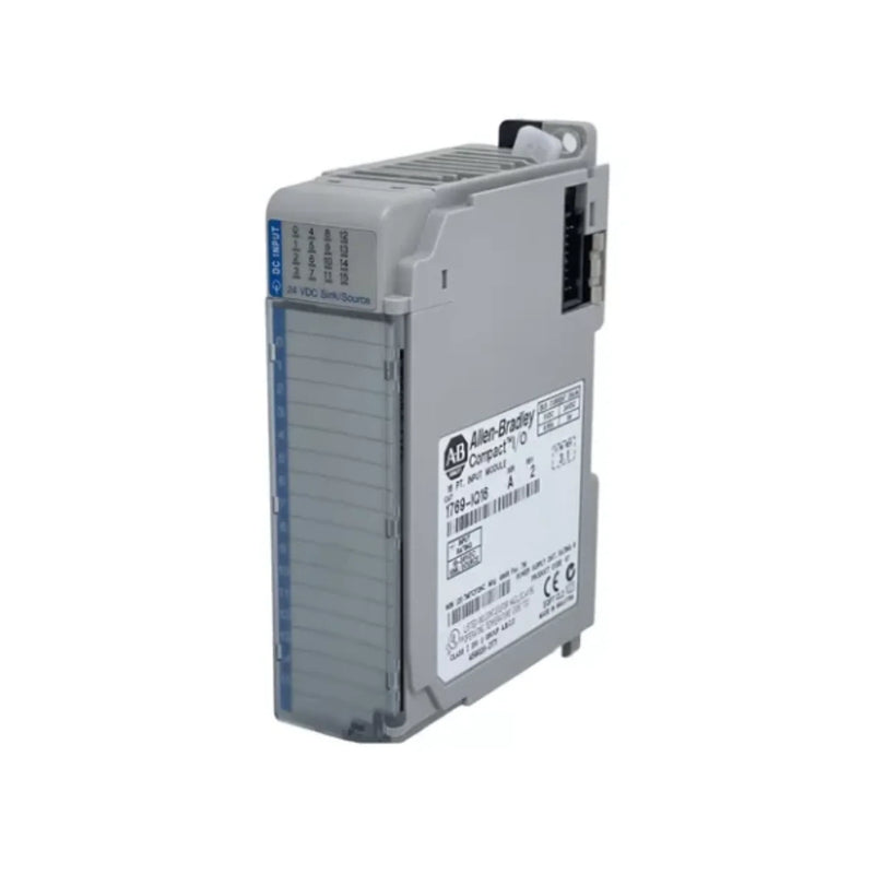 Módulo de entrada Allen-Bradley 1769-IQ16, 16 pontos, Compact I/O, entradas DC digitais para controle de automação industrial.