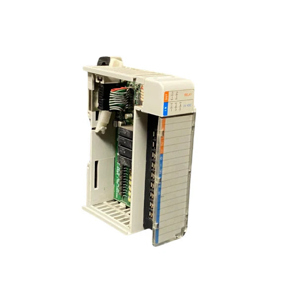 Módulo Allen-Bradley 1769-IQ6XOW4 com entradas e saídas digitais e de relé para automação industrial eficiente.