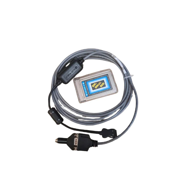 Cartão de Comunicação PCMCIA Allen-Bradley 1784-PCMK para integração em redes industriais DH+, DH485, e RIO.