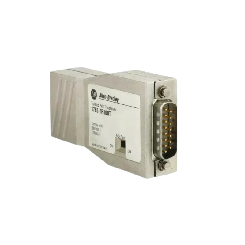 Transceptor Allen-Bradley 1785-TR10BT, 10 Mbps, para automação e controle industrial com comunicação eficiente.